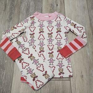 Hanna Andersson Holiday PJs The Grinch Cindy Lou Who Pajamas Set Kids Size 4